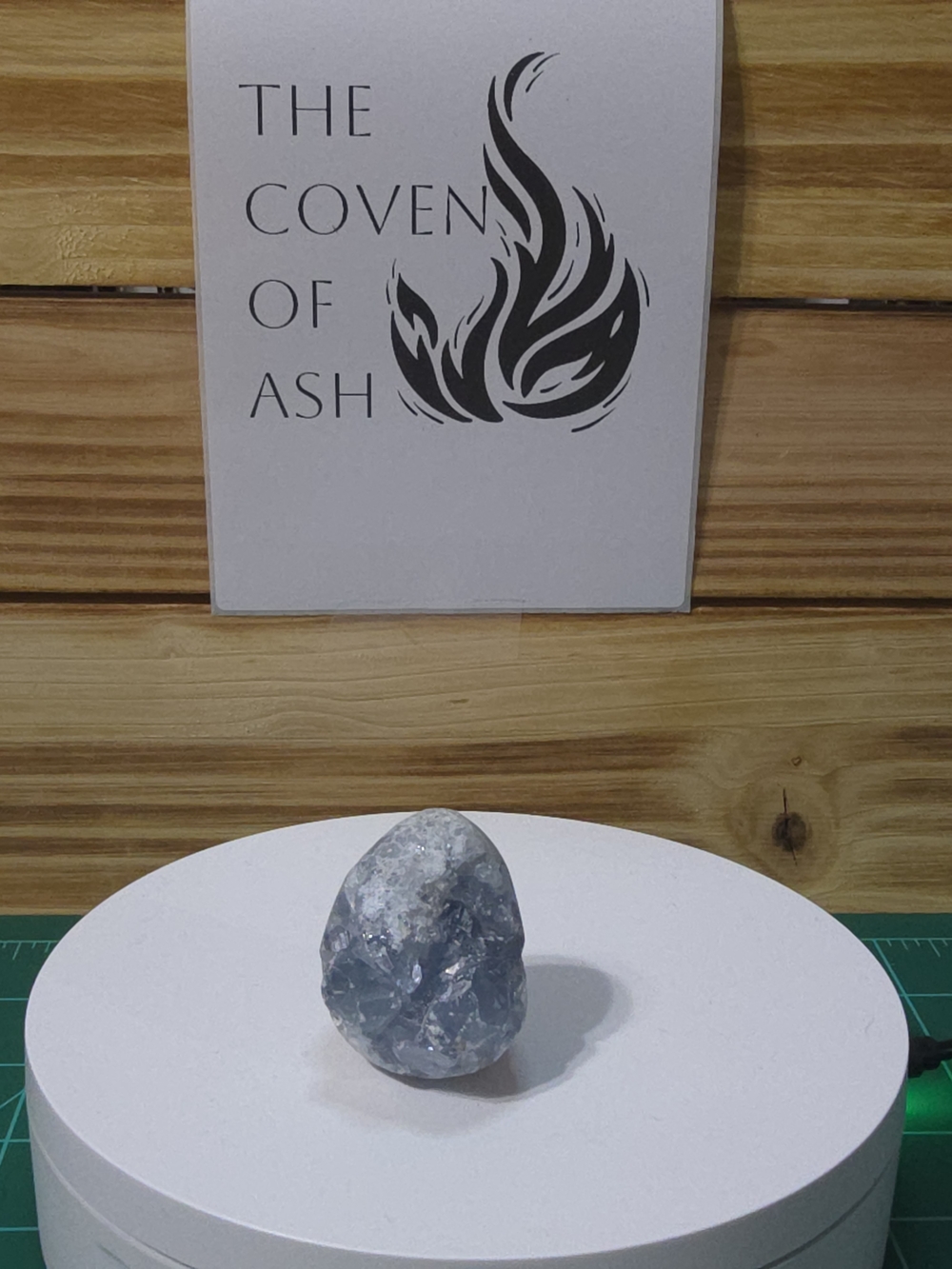 Celestine / Celestite geode egg 83g